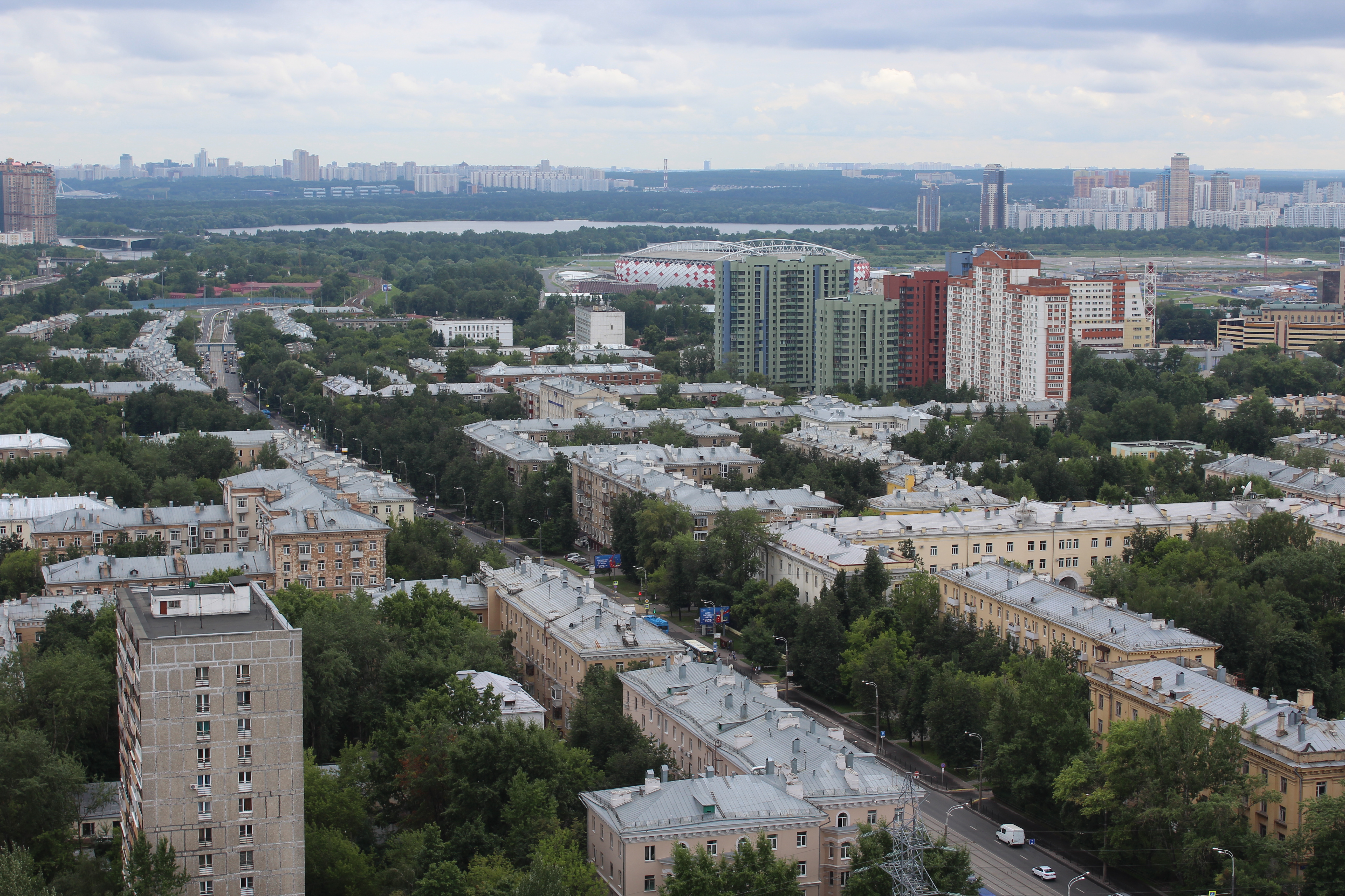Панорамные виды района