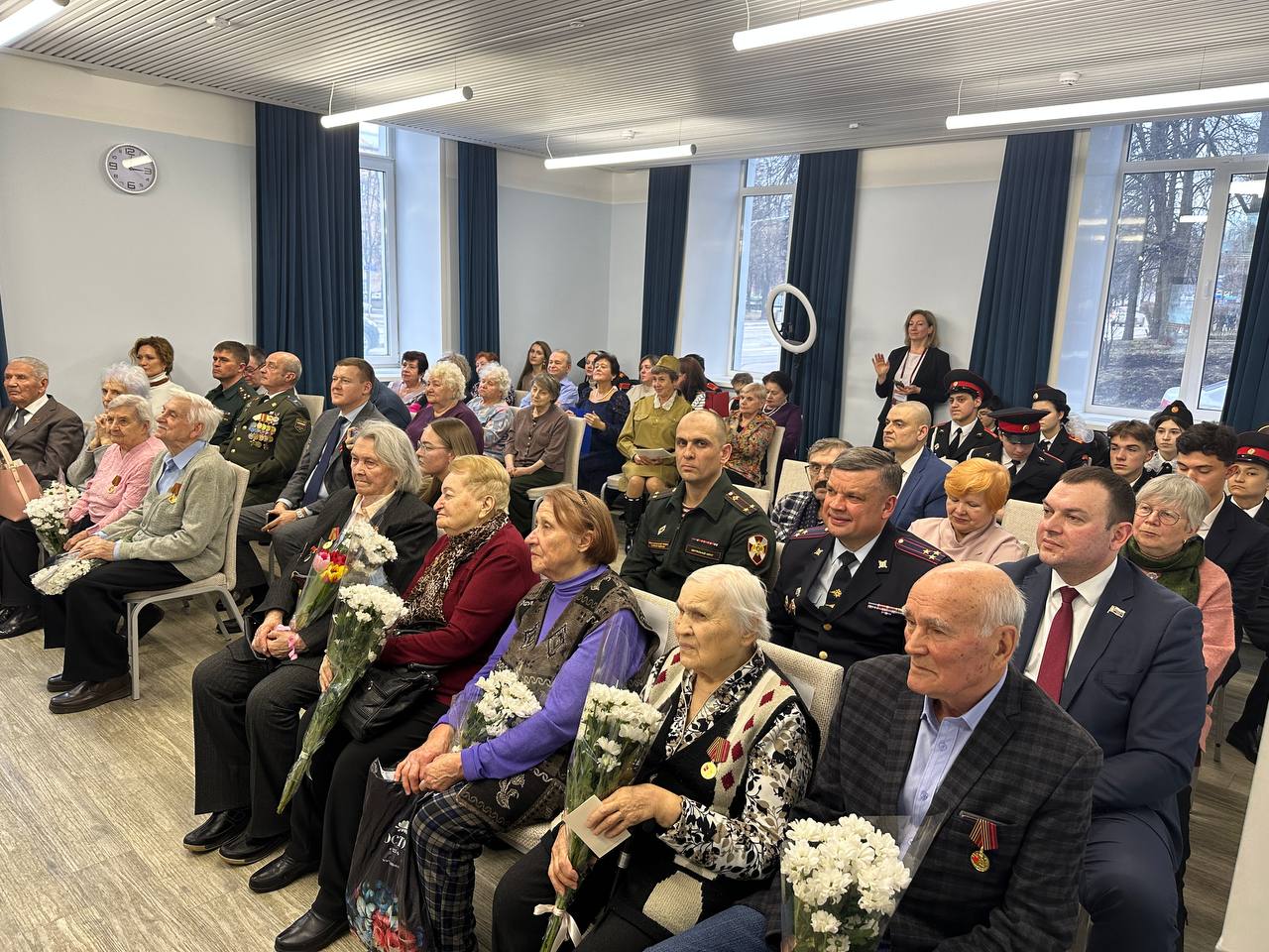 Торжественная церемония вручения юбилейной медали к 80-летию Великой Победы