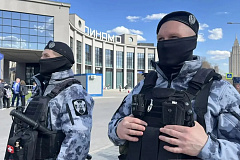 В Москве росгвардейцы обеспечили безопасность спортивных мероприятий